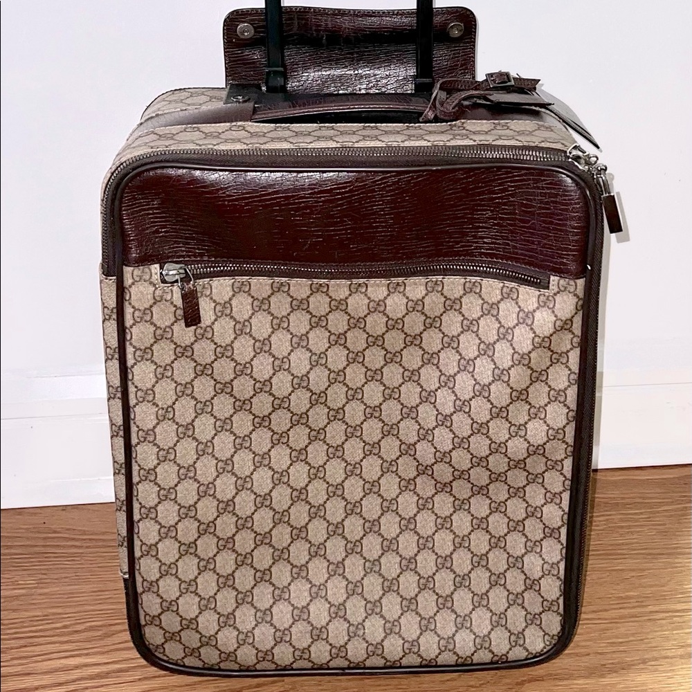 Authentic Gucci carry-on luggage!